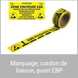 Marquage, cordon de liaison, point EBP