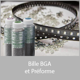 Bille BGA et préforme CMS