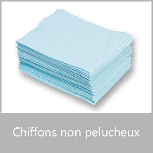 Chiffons non pelucheux