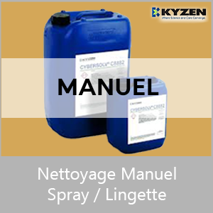 Nettoyage manuel spray/lingette