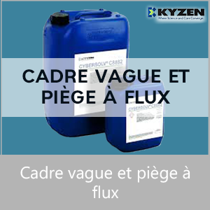 Cadre vague et piège à flux