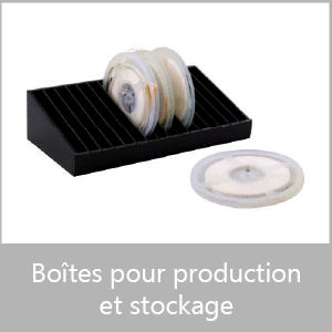 Boites pour production et stockage