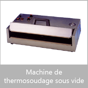 Machine de thermosoudage sous vide